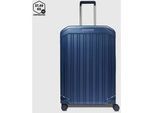 Piquadro PQ Light Mittelgroßer Trolley mit 4-Rollen, erweiterbar4 Rollen Mattblau