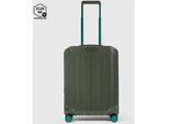 Piquadro PQ Light 4-Rollen Trolley Koffer in Handgepäckgröße Foresta Verde