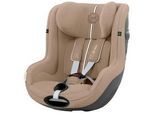 cybex Gold Reboarder-Kindersitz , Beige , 44x75x71 cm , ECE R 129 i-Size , abnehmbarer und waschbarer Bezug, integriertes Gurtsystem, schnell und leicht im Auto montierbar, Seitenaufprallschutz, verstellbare Sitz- und Schlafpositionen, Isofix-Befestigung, Reboardsystem , Baby on Tour, Kindersitze, Reboarder-Sitze