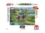 Schmidt Spiele Puzzle Thomas Kinkade Studios: Star Wars The Mandalorian - Grogu Das Kind