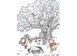 Komar Bild »Winnie the Pooh Playground«, Disney, (1 St.), Wandbild zur Dekoration im Kinderzimmer - ohne Rahmen