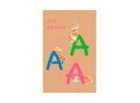 Komar Bild »ABC Animal A«, Buchstaben, (1 St.), Wandbild zur Dekoration - ohne Rahmen