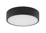 Xxxl Deckenleuchte , Schwarz Hochglanz , Metall, Glas , oval , 8 cm , Made in Europe, Europäischer Sicherheitsstandard , Lampen & Leuchten, Leuchtenserien