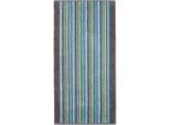 Cawö - Remake Streifen 2020 - Farbe: grün-multicolor - 16 - Handtuch 50x100 cm