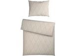 Estella Bettwäsche , Beige , Textil , Ornament , 140x200 cm , Textiles Vertrauen - Oeko-Tex® , Heimtextilien, Bettwäsche & Leintücher, Bettwäsche, Jersey-bettwäsche