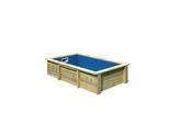 Karibu Pool Large Set mit Sandfilteranlage & Skimmer