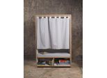 Mehrzweckschrank TOJO "kids nische", weiß, B:80cm H:123cm T:45cm, MDF, Schränke, Mehrzweckschrank, Rückzugsort für Kinder, Breite/Höhe: 80/123 cm