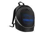 multifanshop Rucksack - Hamburg - Meine Fankurve - Druck blau - Tasche