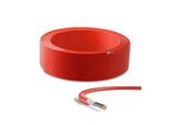 Solarkabel 4mm² rot 50m H1Z2Z2-K Solarleitung für Photovoltaik & Solaranlagen