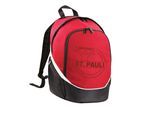 multifanshop Rucksack - St. Pauli - Meine Fankurve - Druck braun - Tasche