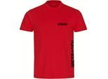 multifanshop Kinder T-Shirt - Wiesbaden - Brust & Seite - Druck schwarz - Kind