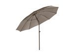 Sonnenschirm COCON "TR-004, Ø 270 cm, Push-up", braun, Standschirme, Sonnenschirm