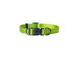Dogman Nylon Hundehalsband Iris Grün Klein 10mmx22-35cm
