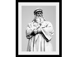 queence Bild »Denkmal«, Schwarz-Weiss-Historische Persönlichkeiten-Religion-Kunst-Gottes Bilder, HD Premium Poster-Druck...