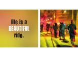 queence Leinwandbild »Beautiful«, Motivationsbilder-Fahrzeuge-Fahrräder-Kunst-Modern-Spa-Spa Bilder-Sprüche-Sprüche &...