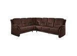Beldomo Comfort Ecksofa , Braun , Textil , Ottomane links, L-Form , 275x223 cm , Goldenes M , Typenauswahl, Stoffauswahl, planbar, Sitzqualitäten, seitenverkehrt erhältlich, Hocker erhältlich, Rückenfutter , Wohnzimmer, Sofas & Couches, Wohnlandschaften, Ecksofas