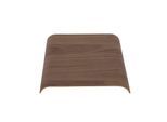 AYTM Tablett Curva, walnussfarben, 33 x 32 x 4 cm, Holz