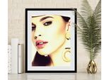 queence Bild »Ania«, Frau-Bilder von Frauen-Art-Kunst-Fashion-Mode-Magazincover, (1 St.), HD Premium Poster-Druck inkl. Holzrahmen