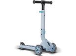 Puky Mini-Scooter , Hellblau , Kunststoff , 57x56-71.5 cm , unisex , Hinterrad-Reibungsbremse, Schnellklappmechanismus, höhenverstellbarer Lenker, Räder mit LED-Licht , Freizeit & Co, Gartenspielzeug, Scooter