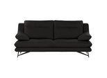 Xxxl 3-Sitzer-Sofa , Dunkelbraun , Leder , Echtleder , Rindleder , 215x90x109 cm , DIN EN ISO 14001, DIN EN ISO 9001, Made in Italy , Typenauswahl, Lederauswahl, Stoffauswahl, Hocker erhältlich , Wohnzimmer, Sofas & Couches, Sofas, 3-Sitzer Sofas