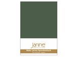 Janine Spannbettlaken »MAKO-FEINJERSEY 5007«, aus 100% Baumwolle, für Matratzen bis 26 cm Höhe