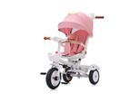 Chipolino Tricycle Futuro 2 in 1 faltbar, Becherhalter, Musik, Licht, PU-Räder rosa
