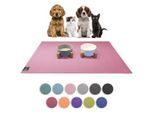 SANOZOO ® - Napfunterlage - Öko-Tex und Made in Germany rosa 70 cm, 1,2 m