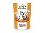 Betty's Landhausküche Frischebeutel mit Ente 12 x 100g für Katze
