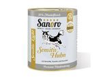 Sanoro Menü Sensitiv Light Huhn mit Kartoffeln und Karotten 6x800g