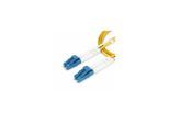 StarTech.com 3m (9.8ft) LC to LC (UPC) OS2 Single Mode Duplex Fiber Optic Cable - patch cable - 3 m - yellow - Gelb - 3 meter