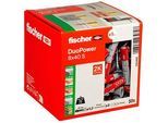 fischer DuoPower 8x40 S 2K 535460 Dübel mit Schrauben Ø 8 mm x 40 mm, 50 St.