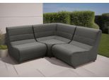 DOMO collection Ecksofa »Soleil, pflegeleichter und wetterfester Bezug«, Outdoor, besonderes Design und Formgebung, individuell erweiterbar