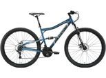 Mountainbike BIKESTAR Gr. 48, blau, Fahrräder, 48cm, 29 Zoll (73,66cm), für Damen und Herren, Kettenschaltung