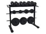 Xxxl Hantelständer , Schwarz , Kunststoff, Metall , 57x86x112.5 cm , Freizeit & Co, Sport & Fitness, Fitnessgeräte & Zubehör, Weitere Fitnessgeräte