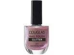 Douglas Collection - Make-Up Nail Polish Glitter Nagellack 10 ml 815 - GLEAMING PLUM