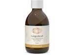 Lungenkraft mit Haselstrauchknospen und Eukalyptus Sirup