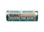 Müllbeutel Wildplastic® WILDBAG, Volumen 25 l, Stärke 25 µm, B 520 x H 550 mm, zu 100 % recycelbar, Recycling-LDPE, transparent, 15 Rollen à 15 Beutel
