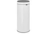 Brabantia Abfalleimer , Weiß , Kunststoff , 30 l , 29.5x72x32 cm , Haushalt & Kleinelektro, Reinigung, Mülleimer & Abfallsammler