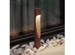 Louis Poulsen Sockellampe Flindt 927 corten 35cm Fuß Adapter