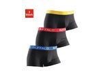 Buffalo Boxer »Boxershorts für Jungen«, (Packung, 3 St.), mit kontrastfarbenem Bündchen