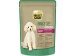 SELECT GOLD Nassfutter Hund Sensitive Adult Pferd mit Tapioka 12x100 g