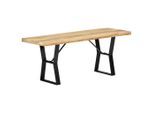 vidaXL Sitzbank 110 cm Massivholz Mango