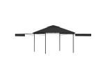 vidaXL Pavillon mit Doppelt Erweiterten Dächern 3x3x2,75 cm 180 g/m²