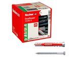 fischer DuoPower 10x80 S 2K 538257 Dübel mit Schrauben Ø 10 mm x 80 mm, 10 St.