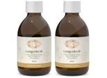 Lungenkraft mit Haselstrauchknospen und Eukalyptus Sirup