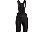 Fahrradhose JACK WOLFSKIN "MOROBBIA BIB SHORTS W", Gr. L (42/44), Normalgrößen, schwarz, Style:1. Oberstoff 80% POLYAMID, 20% ELASTHAN; 2. Oberstoff 85% POLYESTER, 15% ELASTHAN, Hosen
