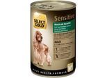SELECT GOLD Nassfutter Hund Sensitive Adult Hirsch mit Kartoffeln 24x400 g