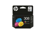 Original HP Envy 6122 e (7FP20UE / 308) Druckerpatrone Color (Cyan,Magenta,Gelb) (Cyan,Magenta,Gelb)