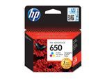 Original HP DeskJet Ink Advantage 2516 (CZ102AE / 650) Druckerpatrone Color (Cyan,Magenta,Gelb)