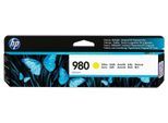 Original HP OfficeJet Enterprise Color X 555 dn (D8J09A / 980) Druckerpatrone Gelb